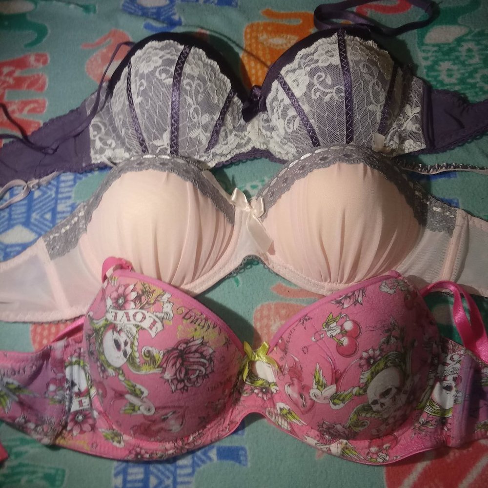 3 piece Victoria Secret bra set*